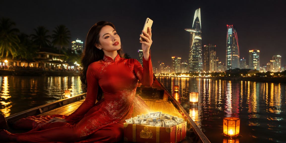 Người dùng vùng Mekong trải nghiệm casino trên điện thoại di động