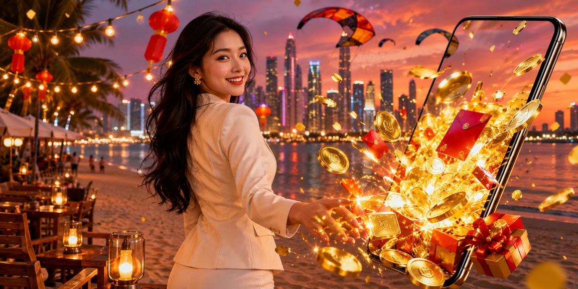 Người dùng tại Mũi Né tham gia sự kiện casino trực tuyến dịp Tết